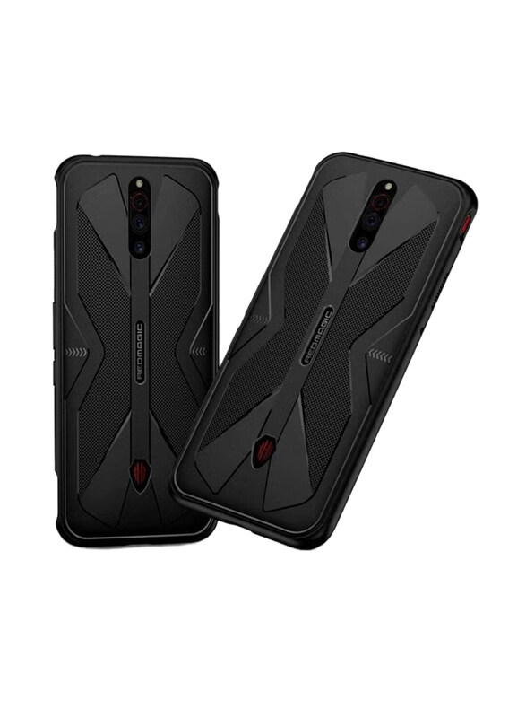 

Generic ZTE Nubia Red Magic 6 Protective Soft Mobile Phone Case Cover, Black