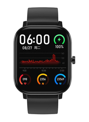 44mm Smart Watch Full Touch Screen Fitness Heart Rate Monitor Sport, DT35, Black