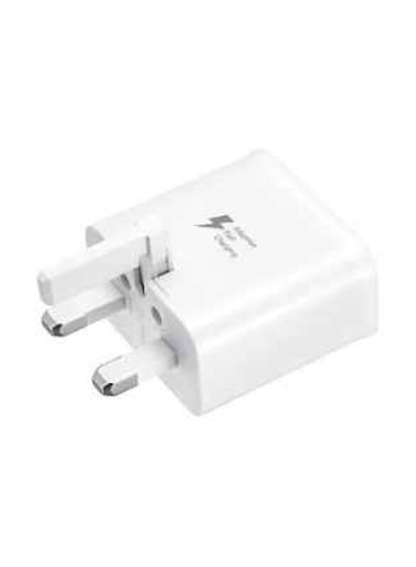 

Generic Fast Travel 3 Pin Usb Charger Adapter for All Mobile Models, White