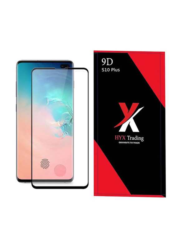 

HYX Samsung Galaxy S10 Plus Tempered Glass Mobile Phone Screen Protector, Clear