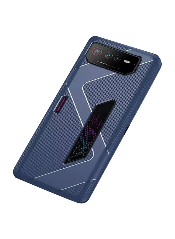 

Generic Asus ROG Phone 6 Pro Ultra Slim Flexible and Lightweight Shockproof Bumper Mobile Phone Case Cover, Blue