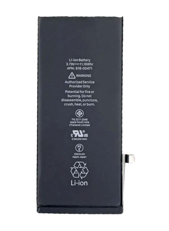 

Generic Apple iPhone XR 2942.0 mAh Mobile Phone Replacement Battery, Black