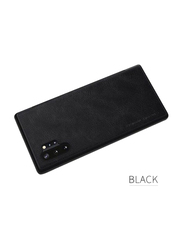 Nillkin Samsung Galaxy Note 10 Plus Leather Mobile Phone Flip Case Cover, Black