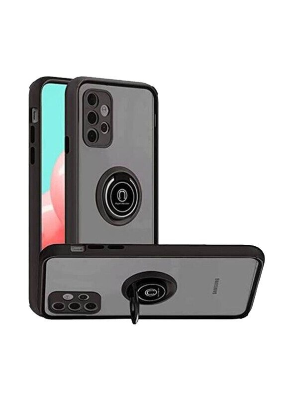 

Generic Samsung Galaxy A52 5G Protective Matte Ring Mobile Phone Case Cover, Black