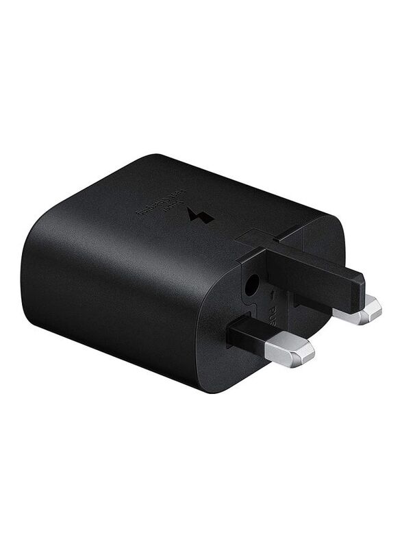 25W  Super Fast Charging  Adapter For Samsung Black