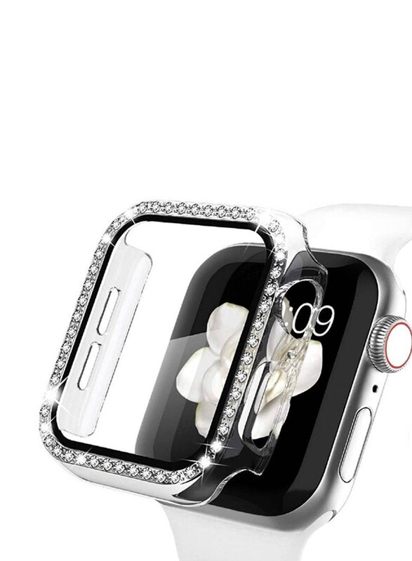 

Generic Diamond Watch Cover Guard Shockproof Frame for Apple Watch 41mm, Clear