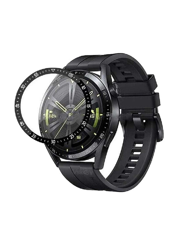 

Generic Tempered Glass Screen Protector For Huawei Watch GT3 Pro 46mm Clear/Black