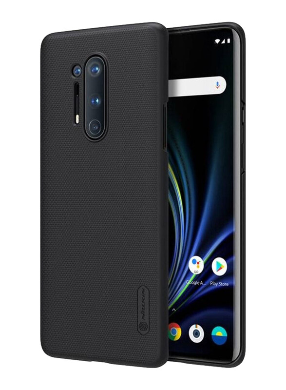 

Nillkin OnePlus 8 Pro Super Frosted Shield Hard PC Mobile Phone Back Case Cover, Black