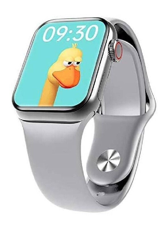 

HW 1.57 Inch Heart Rate Monitoring Bluetooth Smartwatch, Silver