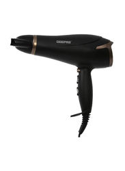 Geepas Hair Dryer with 2 Speed Control, 2200W, Black