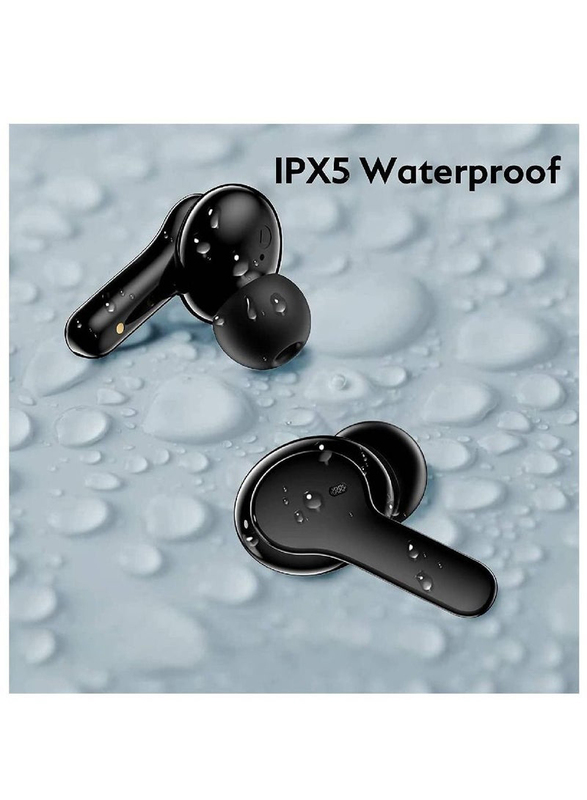 XiuWoo Bluetooth In-Ear Noise Cancelling Earbuds, Black