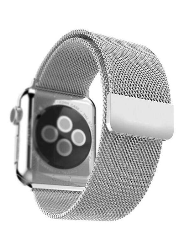 

Euro Stainless Steel Wrist Band For Apple Watch 40 mm Silver