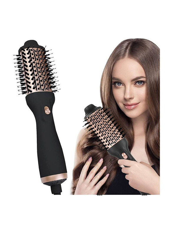 

Arabest Professional Hot Air Styler One Step Hair Dryer & Volumizer Hair Straightener Brush Comb, Multicolour