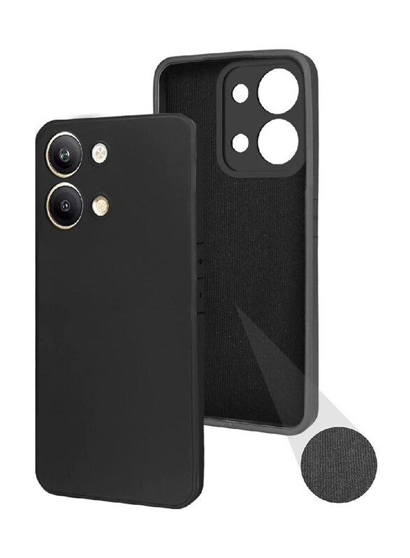 

Olliwon Oppo Reno 9 Pro 5G Protective Camera Protection Soft Flexible Silicone Mobile Phone Case Cover, Black
