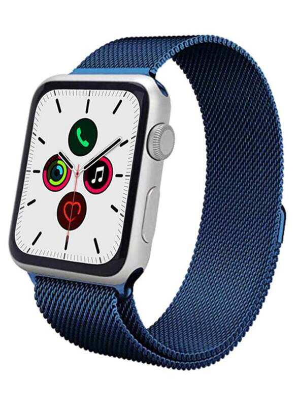 

Euro Replacement Band For Apple iWatch Series 5/4/3/2/1 38-40mm Blue