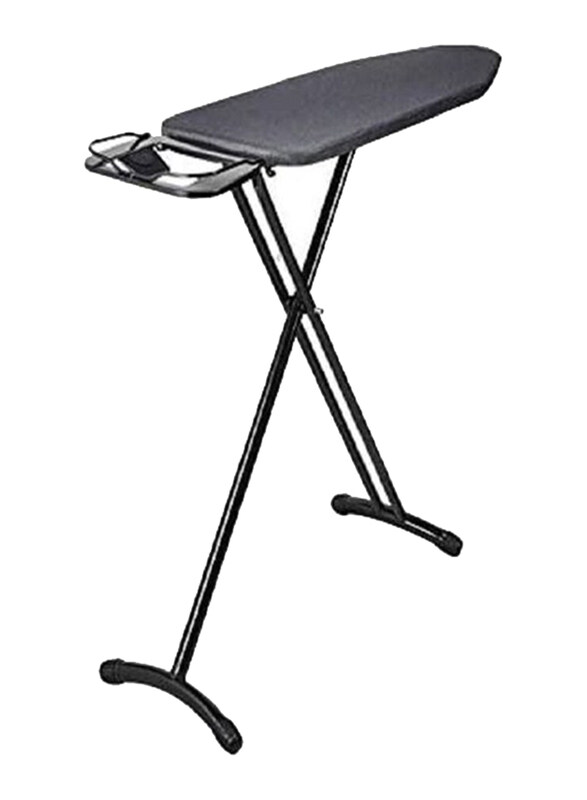 

Generic Adjustable Height & Lock System Ironing Board With Steam, Black