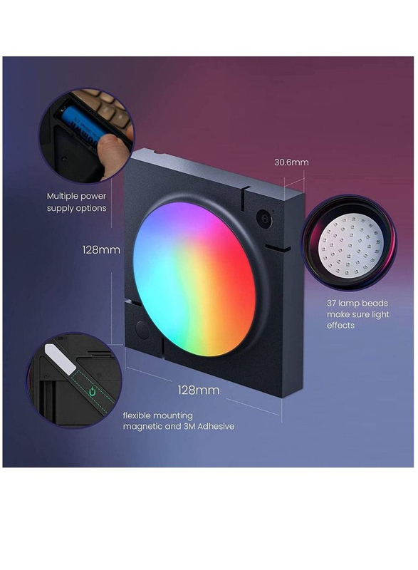 Cololight MIX Smar LED Light Panels RGB Quantum Lights APP Control Works with Alexa Google Assistant, Multicolour