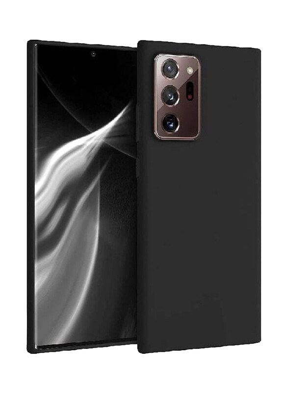 

Generic Samsung Galaxy Note 20 Ultra Silicone Mobile Phone Case Cover, Black