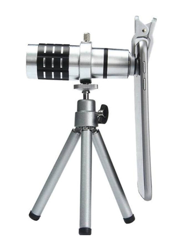 

Generic Telescope Camera Lens For Smart Mobiles, Silver