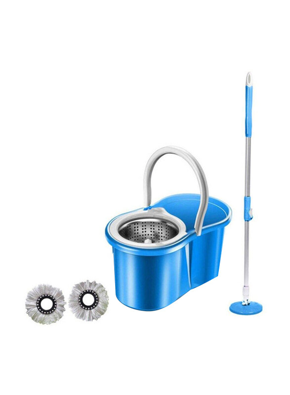 

Generic Magic 360 Degree Rotating Spin Mop with Bucket Set, Blue