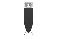 Adjustable Ironing Board with Iron Holder, Grey