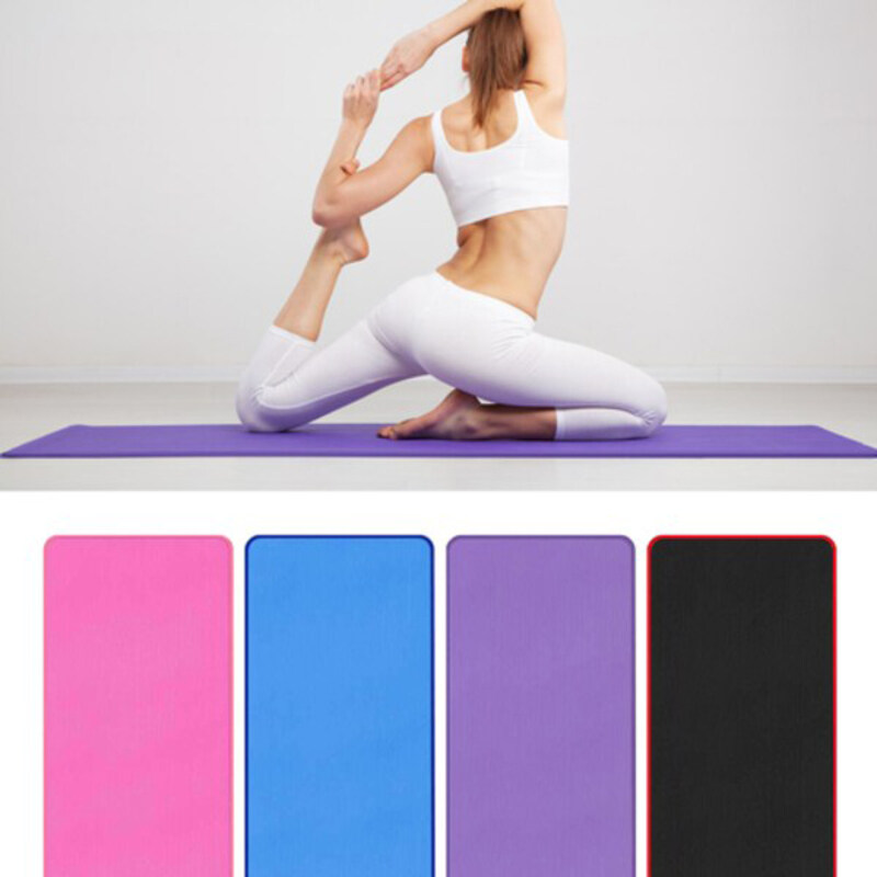 

Tomshoo Thick Non-Slip Yoga Mat, 10mm, Assorted Colour