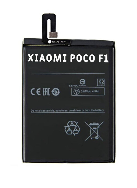 

Hyx Xiaomi Poco F1 Replacement High Quality Original Battery, Black
