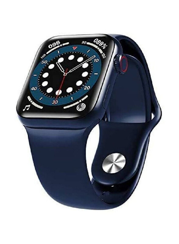 

Hw22 44mm Smart Watch HD Touch Screen 1.75'' BT Call Heart Rate Sensor Waterproof, Blue