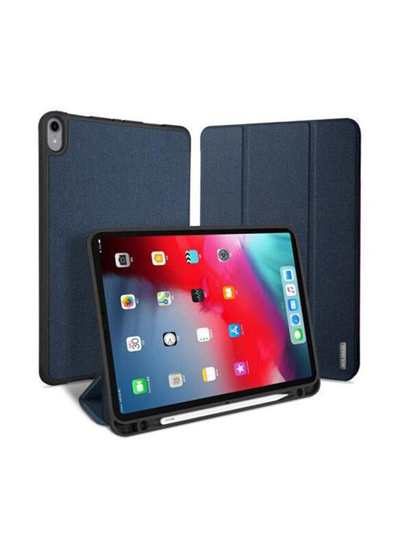 

Dux Ducis Apple iPad Pro 11 Tablet Flip Case Cover, Dark Blue