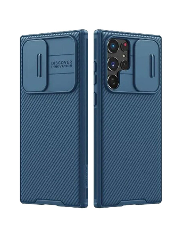 

Nillkin Samsung Galaxy S23 Ultra CamShield Pro Mobile Phone Case Cover, Blue