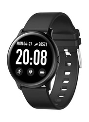 Wownect Fitness Tracker With Body Temperature Smartwatch, Black
