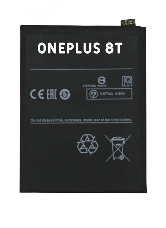 

Hyx OnePlus 8T Replacement High Quality Original Battery, Black