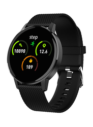 1.22-inch Fitness Tracker Smartwatch, Black