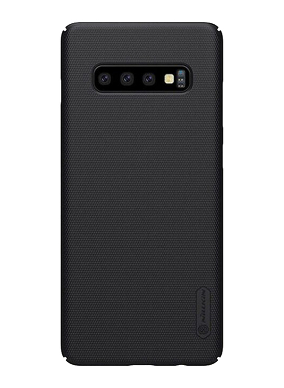 Nillkin Samsung Galaxy S10 Plus Frosted Hard Shield Mobile Phone Case Cover, Black