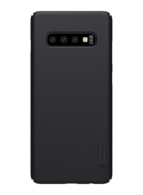 

Nillkin Samsung Galaxy S10 Plus Frosted Hard Shield Mobile Phone Case Cover, Black