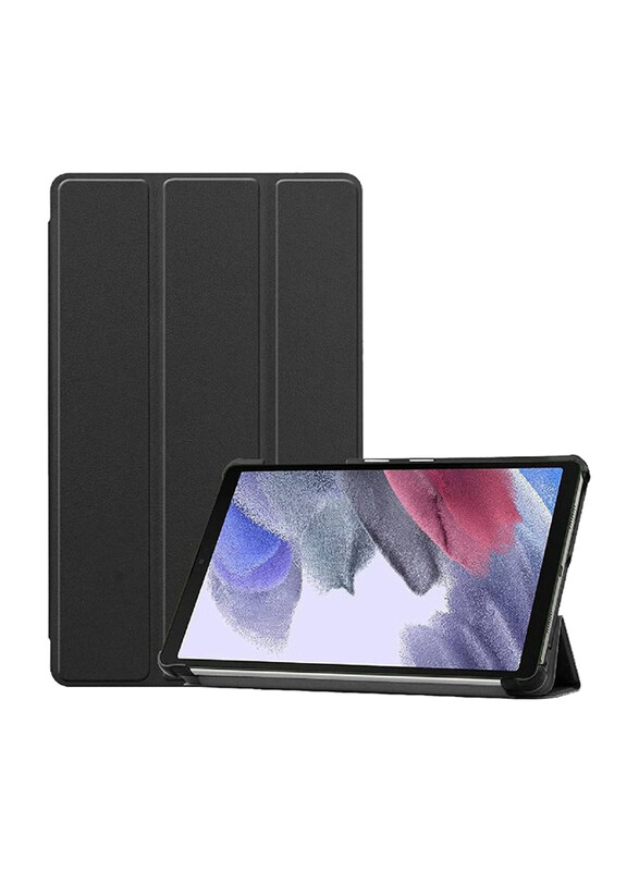 

Generic Samsung Galaxy Tab A7 Lite 8.7-inch Protective Stand Slim Lightweight Folio Hard Shell Back Mobile Phone Case Cover, Black