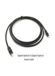 1.5-Meters Digital Audio Optical Cable, Black