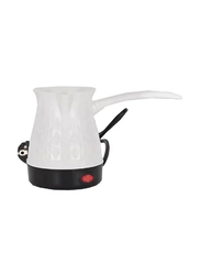 XiuWoo Cordless Electric Automatic Turkish Coffee Maker Machine, White