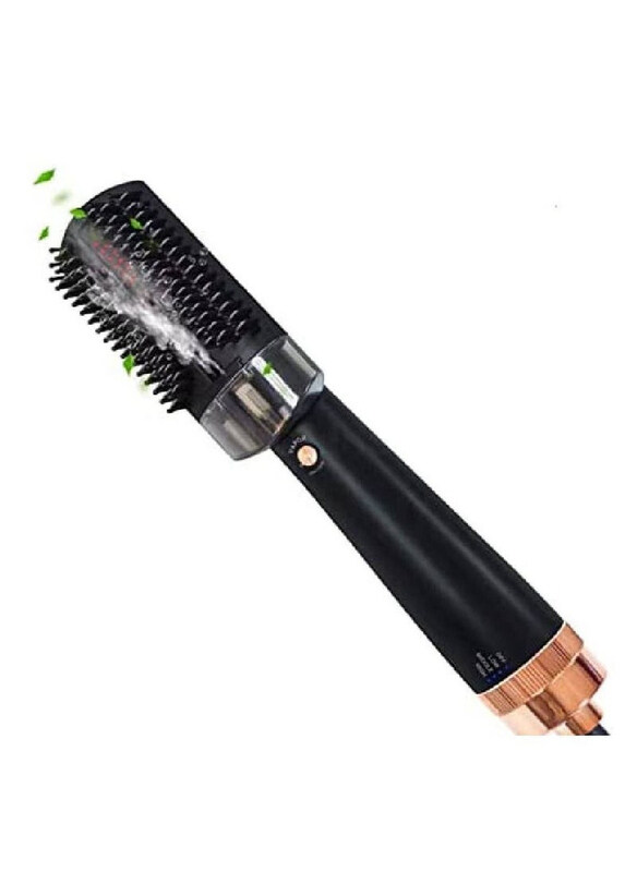 

Arabest 3-in-1 Professional Steam Hair Dryer Brush with Infrared Light & Steam Spray Hot Air Comb, Black