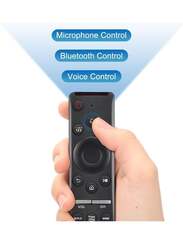 Replacement Voice Remote Control For All Samsung Smart TV with Three Shortcut Buttons For Netflix, Prime Video and WWW Black