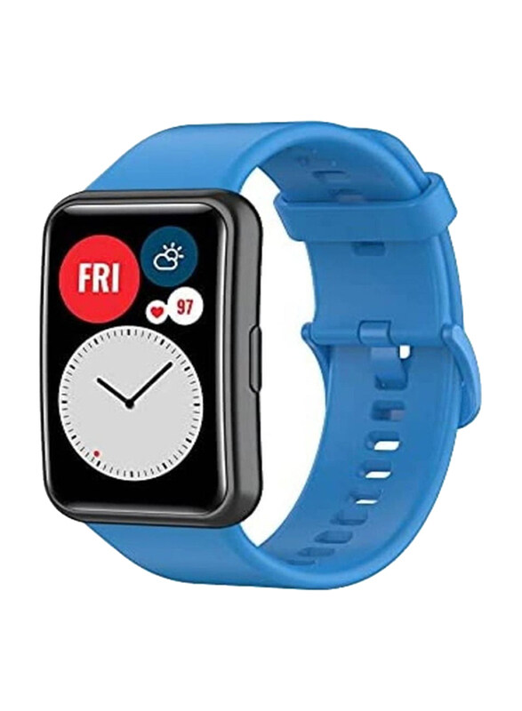 

Generic Replacement Silicone Band for Huawei Fit Watch, Blue