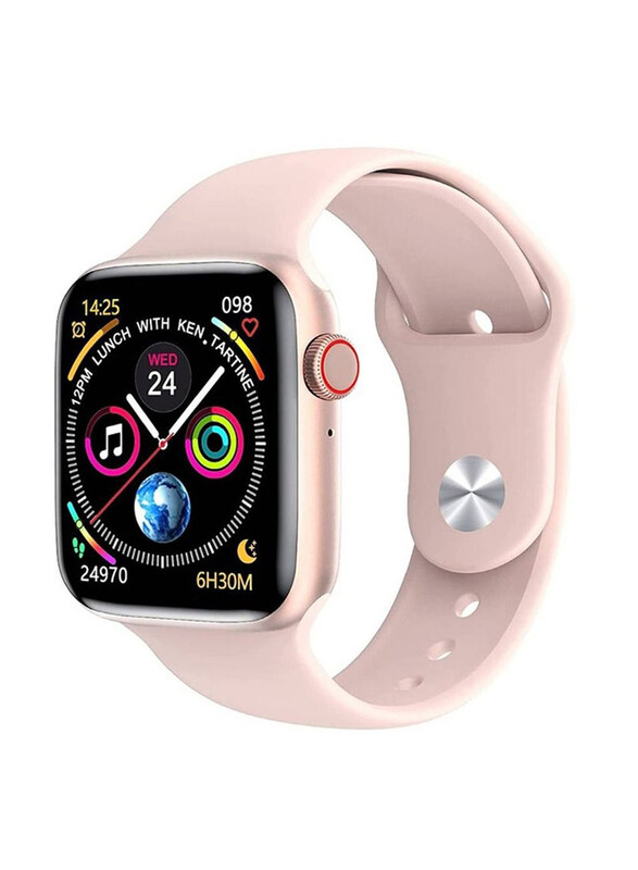 

Generic Bluetooth Smartwatch with Side Button, Pink