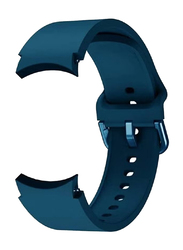Soft Silicone Sport Band For Samsung Watch 4/Watch 4 Classic, Dark Blue