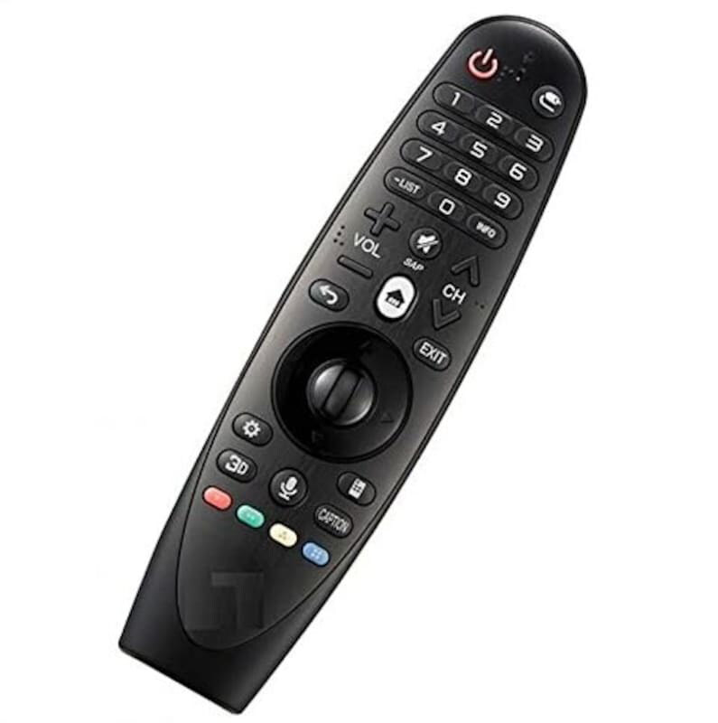 

Generic Nano Classic Replacement IR TV Remote Control for LG Smart TV without Voice Function/Mouse Function, MR600, Black