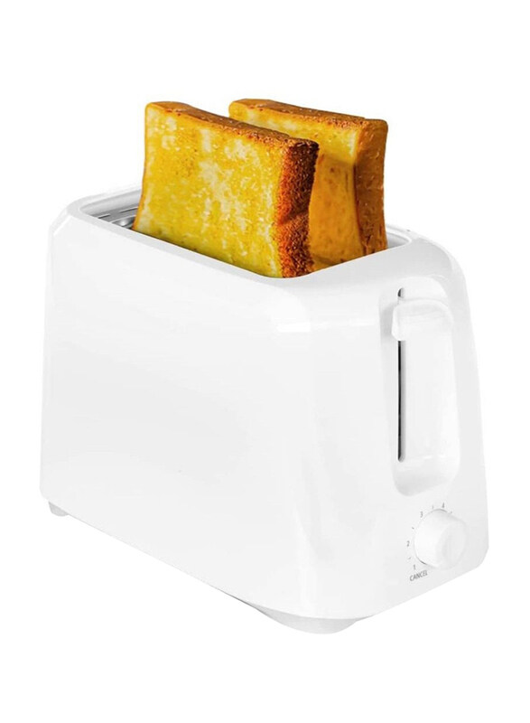 

Xiuwoo 2 Slice Bread Toaster with Removable Crumb Tray, 700W, White