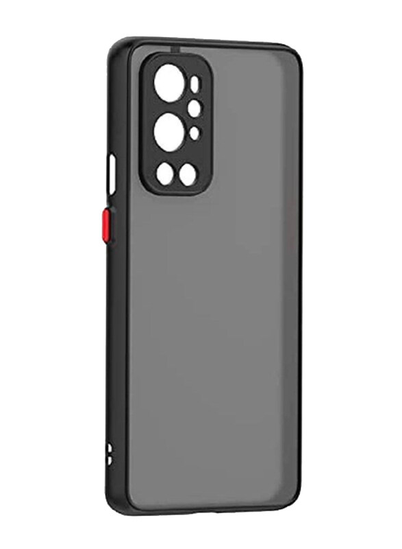 

Generic OnePlus 9 Pro Matte Hard PC Back Bumper Slim Protective Mobile Phone Case Cover, Black