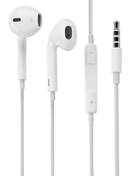 3.5 mm Jack In-Ear Universal Headset Earphones with Mic for iPhone & Android Smartphone, White