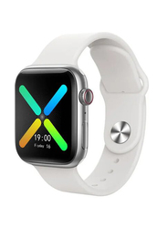 Watch X8 Smartwatches, Grey Case With White Sport Band