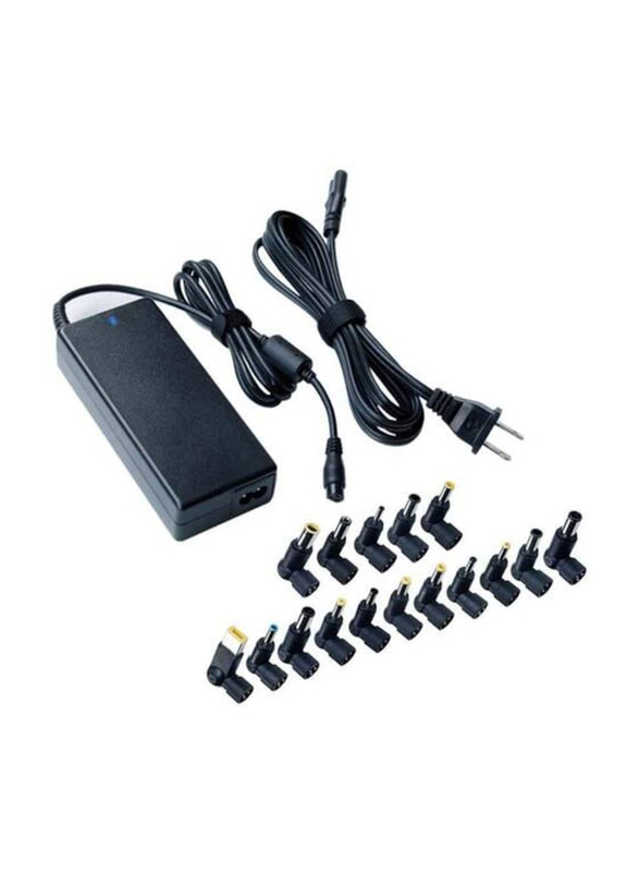 Universal Laptop Adapter Charger, Black