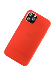 Latex Apple iPhone 11 Pro Max Protective Mobile Phone Case Cover, Red